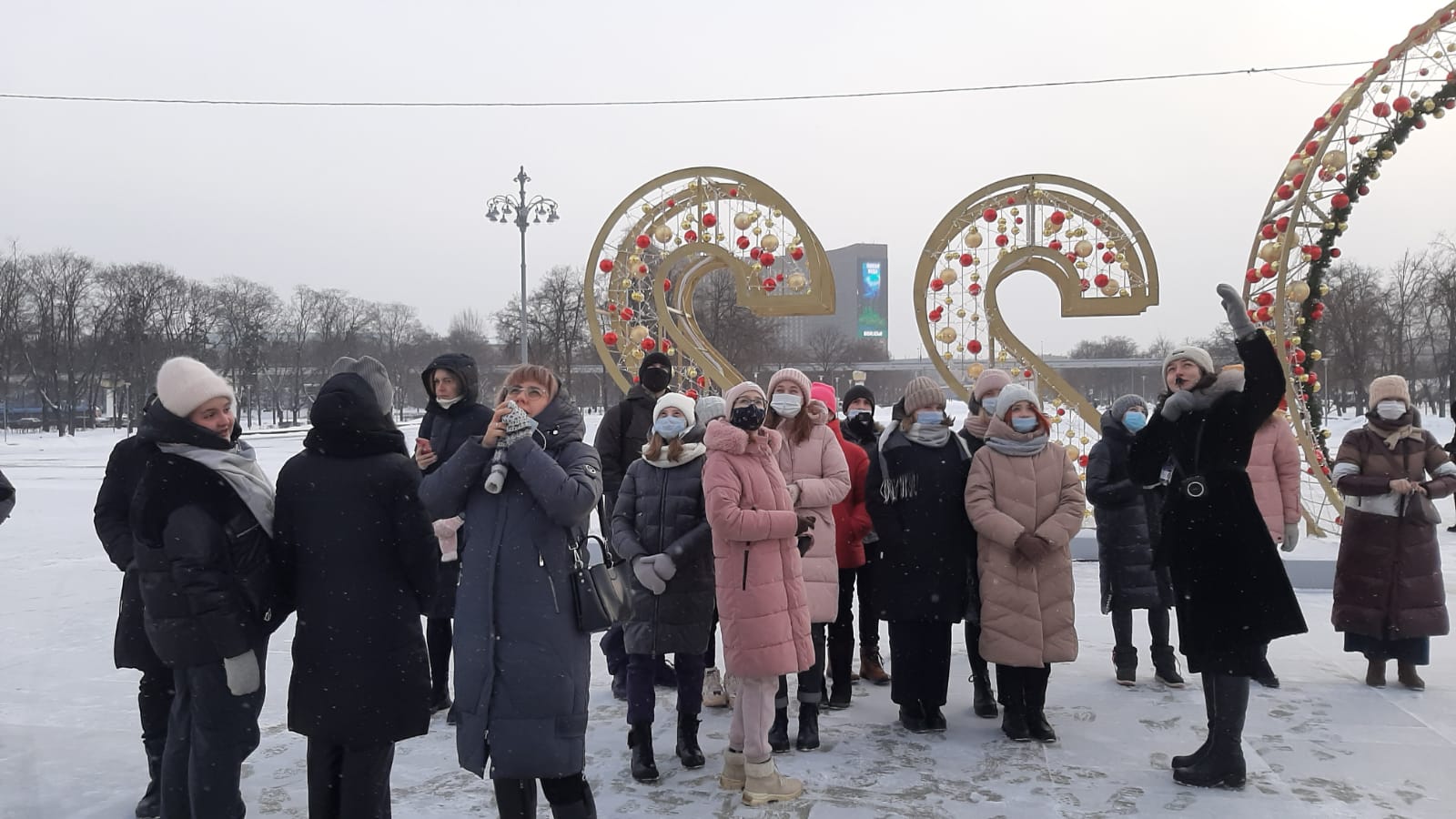 Ярославские школьники на ВДНХ, 21 декабря