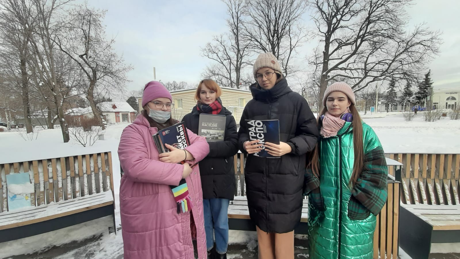Активисты координационного совета учащихся Ярославля на ВДНХ